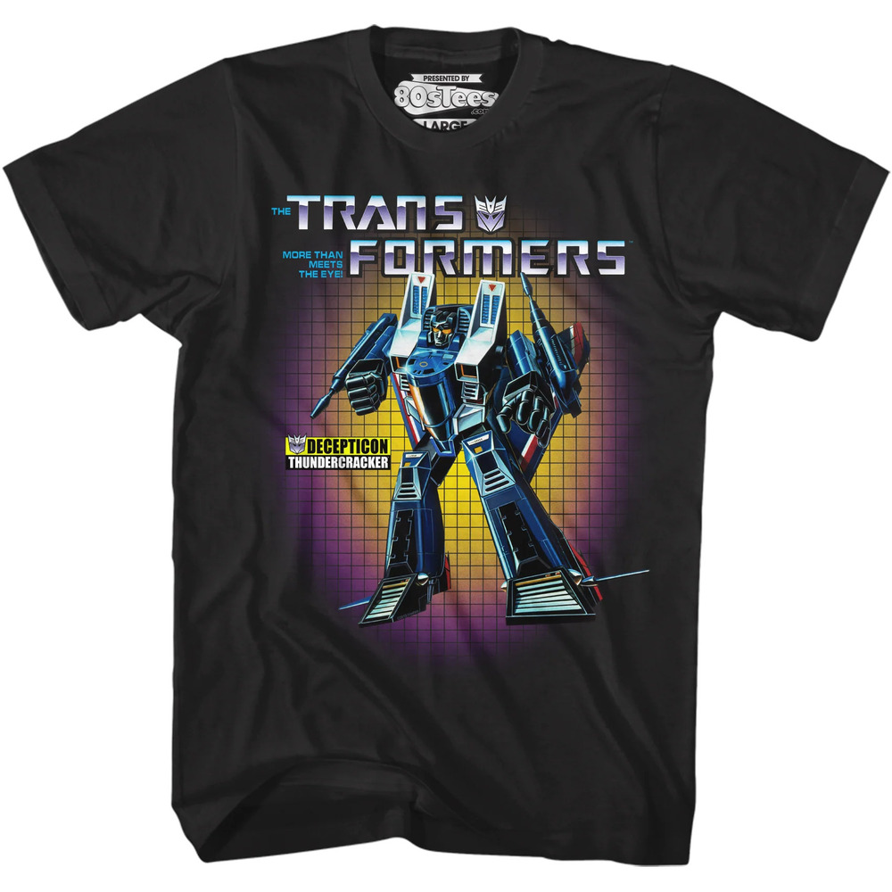 Box Art Thundercracker Transformers Tshirt